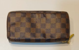 Cartera Louis Vuitton Damier Ebene Marrón