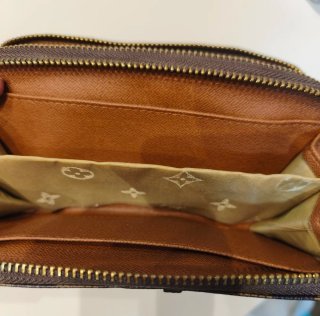 Cartera Louis Vuitton Damier Ebene Marrón