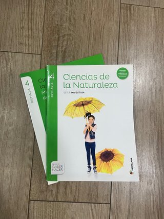 Libro de ciencias de la naturaleza 4 de primaria