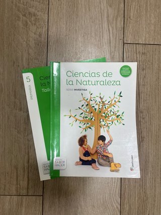 Libro de ciencias de la naturaleza 5 de primaria