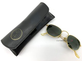 gafas de sol caballero/unisex rayban doradas