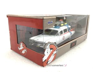coche metal jada toys ghostbusters ecto-1 die-cast hollywood rides 1:24