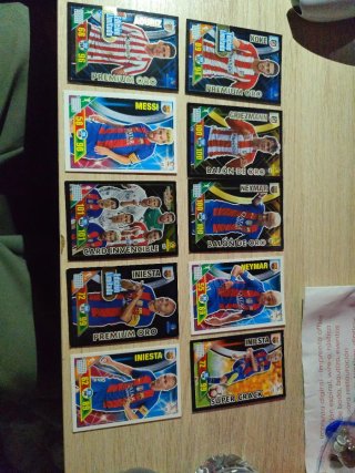 Pack 10 Cromos Adrenalyn 2016-17