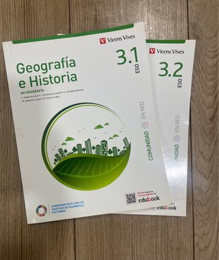 Libro geografía e historia 3 de la eso