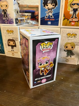 Funko Pop! Amy As Wonder Woman 595 Sonic