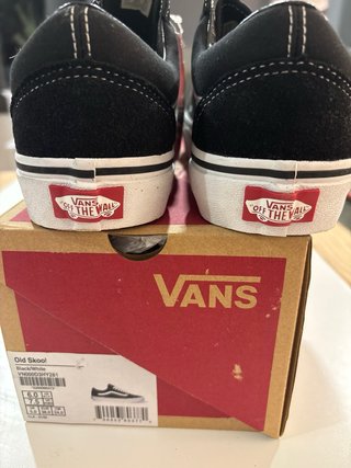 Zapatillas Vans Bambas old Skool black white
