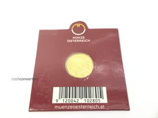 moneda oro 24k con 0