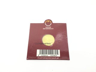moneda oro 24k con 0