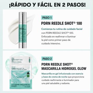 VT PDRN REEDLE SHOT 100 Mascarilla 2 Pasos