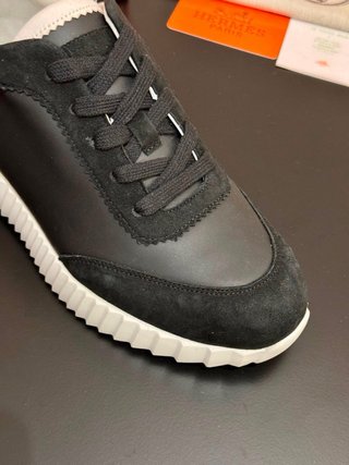 Zapatillas Hermès Bouncing Negras (Nuevas con caja
