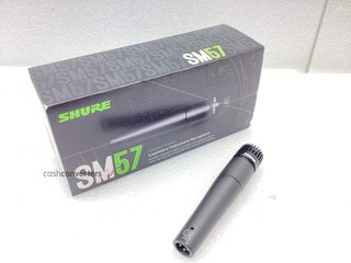 microfono vocalista shure sm 57