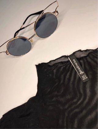 BLUSA TRANSPARENTE STRADIVARIUS