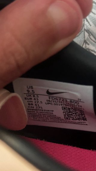 Zapatillas Nike Fútbol Rosa y Negro