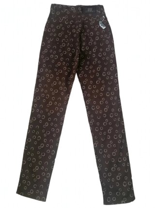 Pantalón Mujer T46 Estampado Circular Nuevo