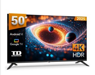 TD Systems Smart TV 50 4K HDR Android 14