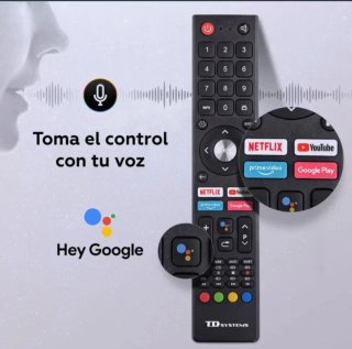 TD Systems Smart TV 50 4K HDR Android 14