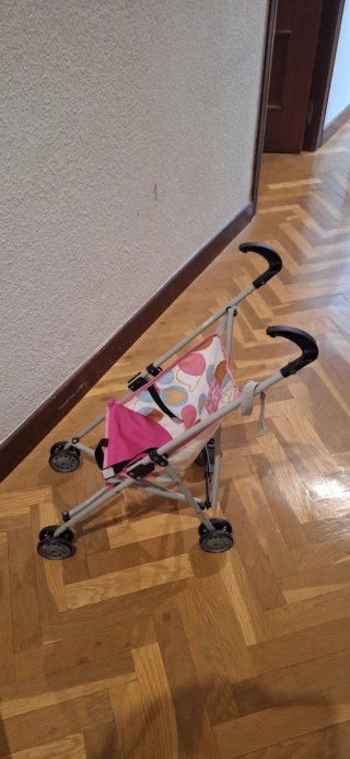 Silla de muñeco bebé imitación Maclaren
