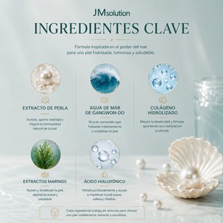 JMsolution Mascarilla Facial Perla Hidratación