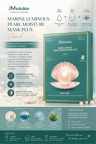 JMsolution Mascarilla Facial Perla Hidratación