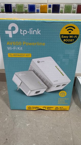 Kit Extensor WiFi TP-Link AV600 Powerline