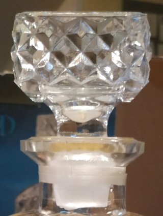 Licorera y 6 Vasos Cristal Bohemia