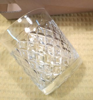 Licorera y 6 Vasos Cristal Bohemia