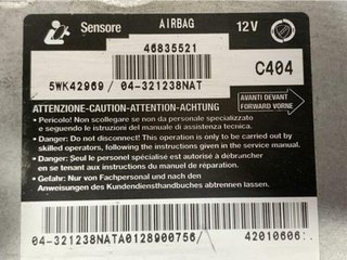 Fiat 60161 46835521 centralita airbag stilo (192)