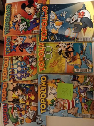 Lotto 8 topolino anno 1999