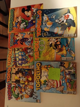 Lotto 8 topolino anno 1999