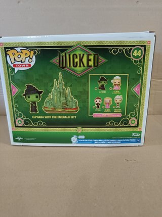 Funko Pop! Town 44 Elphaba Emerald City Wicked