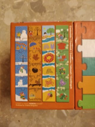 Puzzle Apli Kids Las Estaciones 24 Piezas