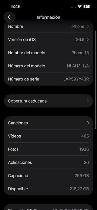 iPhone 13 Negro