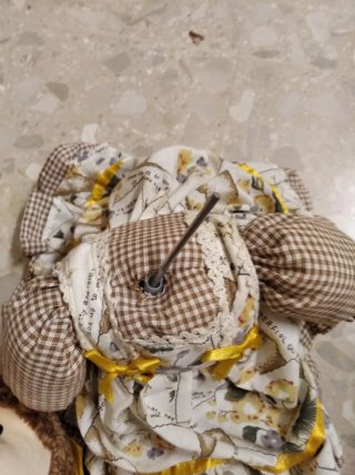 Muñeca musical de trapo