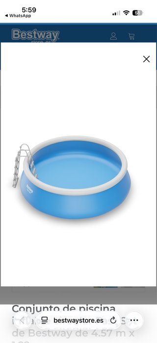 Piscina Bestway Azul