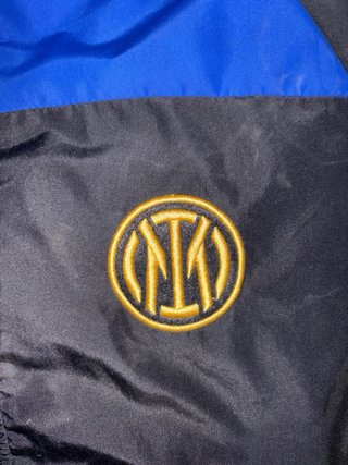 Chaqueta Nike negra y azul Inter de Milán