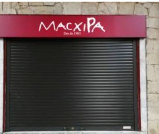 Persiana enrollable metálica motorizada