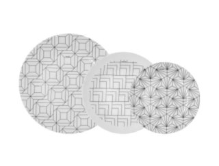 Vajilla Arcopal Rombal 18 piezas