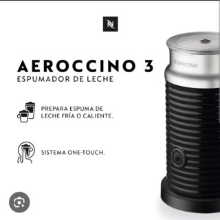 Cafetera Nespresso Vertuo+Espumador de leche