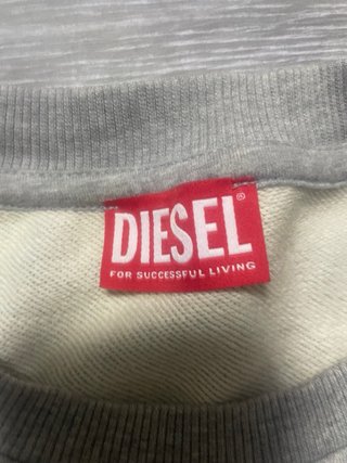 Sudadera Diesel Gris Talla S