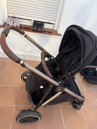 Cybex Gazelle S Silla de Paseo Doble gemelar negra
