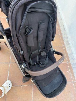 Cybex Gazelle S Silla de Paseo Doble gemelar negra