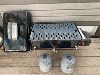 Barbacoa Gas Weber Go-Anywhere Negra