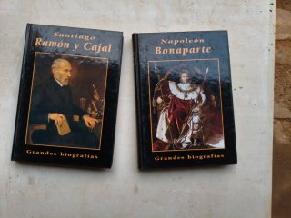 2Lotes de libros -Literatura española y biografías