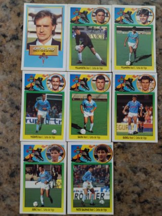 Cromos de fútbol Real Celta de Vigo