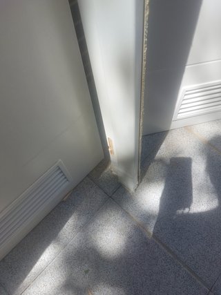Puerta lacada blanca