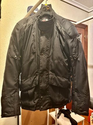 Chaqueta Dainese Negra Moto Talla 50