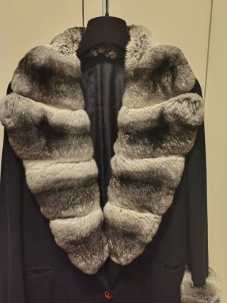Cappotto Brioni con pelliccia