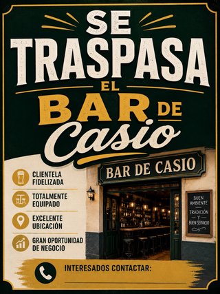 Traspaso de bar