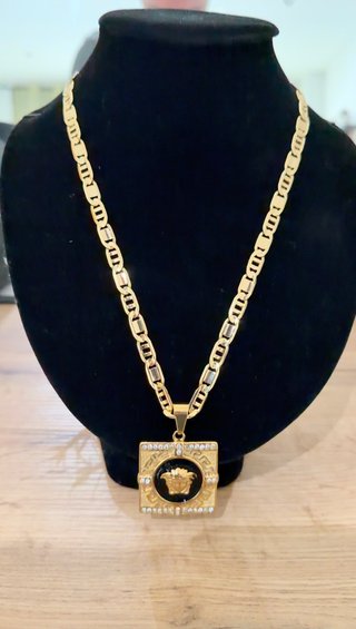 Conjunto Versace 70cm 8mm Chapado 18k