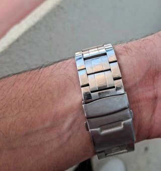 Reloj Police Cronógrafo Azul y Plateado